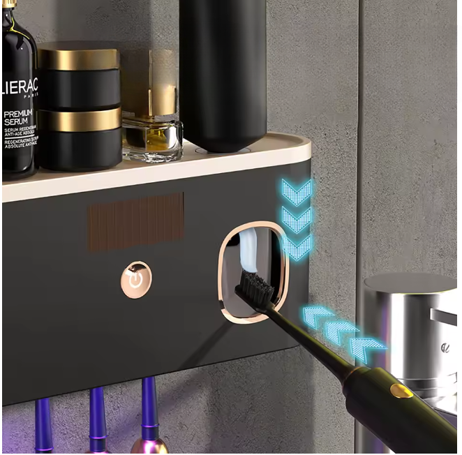 Sterilizzatore per spazzolino - ricaricabile, portaspazzolino con sterilizzatore UV incorporato